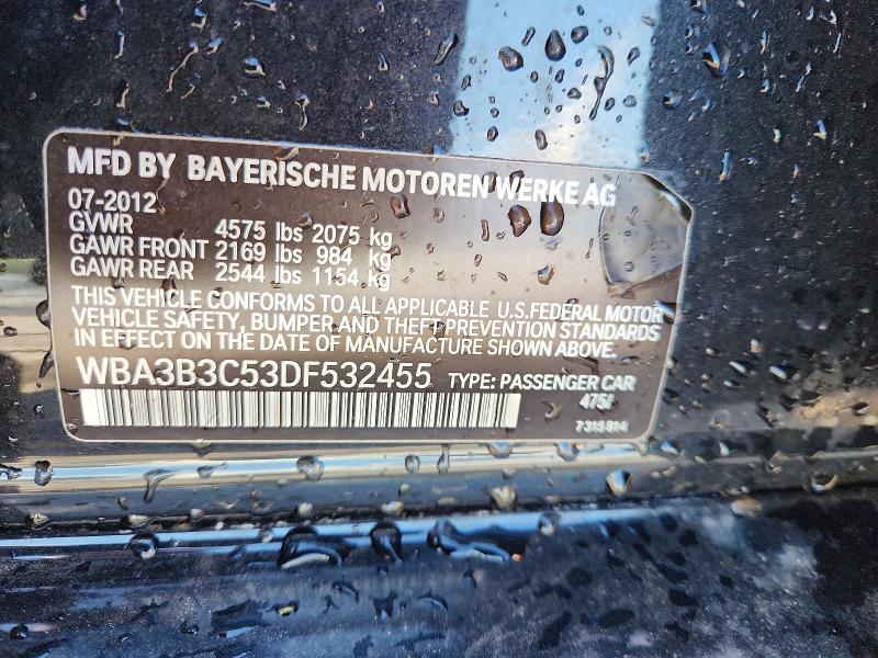 Продажа на аукционе авто 2013 Bmw 328, vin: WBA3B3C53DF532455, номер лота: 57565756