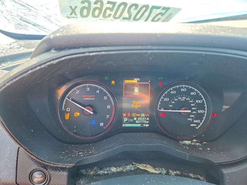 2023 Subaru Forester მანქანა იყიდება აუქციონზე, vin: JF2SKAJC0PH458877, აუქციონის ნომერი: 57020566