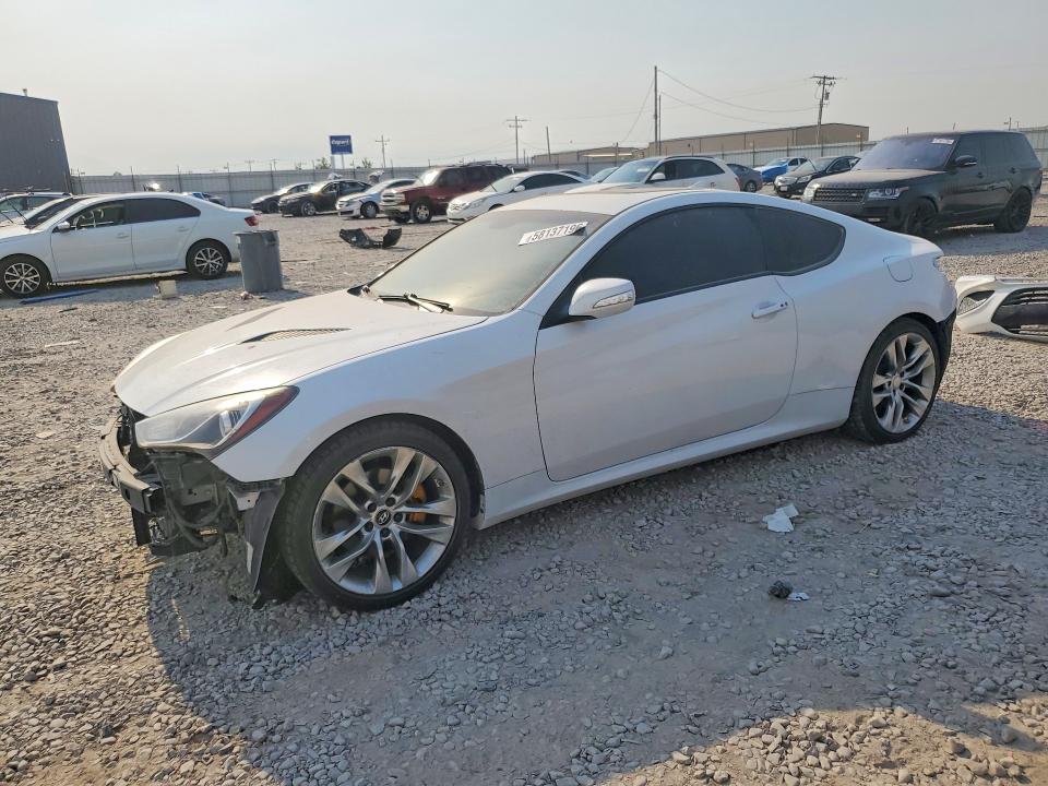 2015 Hyundai Genesis Coupe მანქანა იყიდება აუქციონზე, vin: KMHHT6KJ9FU129077, აუქციონის ნომერი: 58137196
