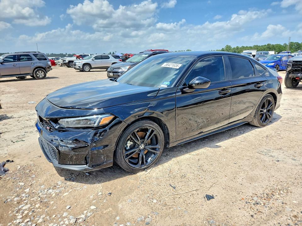 2025 Honda Civic მანქანა იყიდება აუქციონზე, vin: 2HGFE1E5XSH473507, აუქციონის ნომერი: 58421636