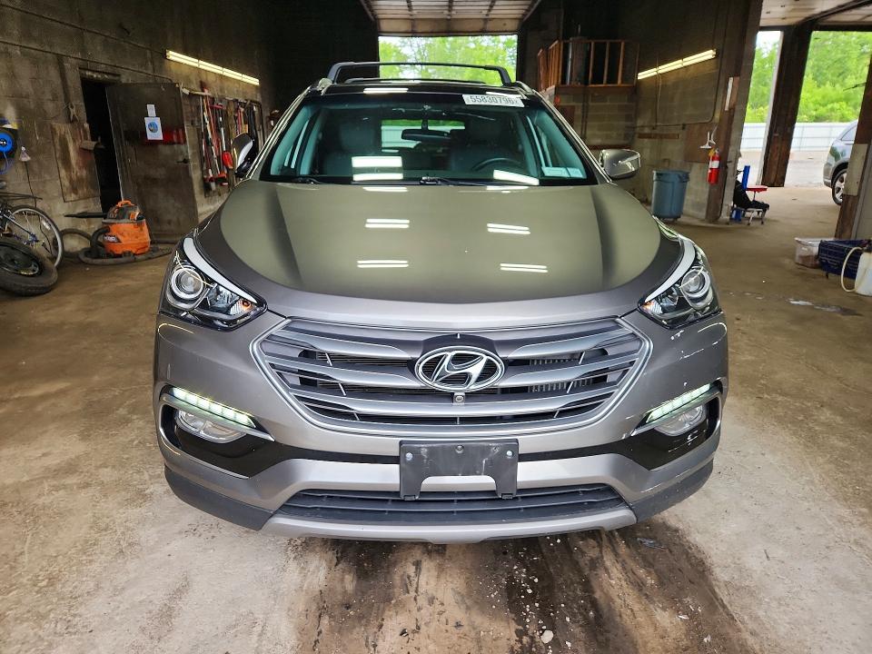 2018 Hyundai Santa Fe Sport მანქანა იყიდება აუქციონზე, vin: 5XYZWDLA0JG525170, აუქციონის ნომერი: 55830796