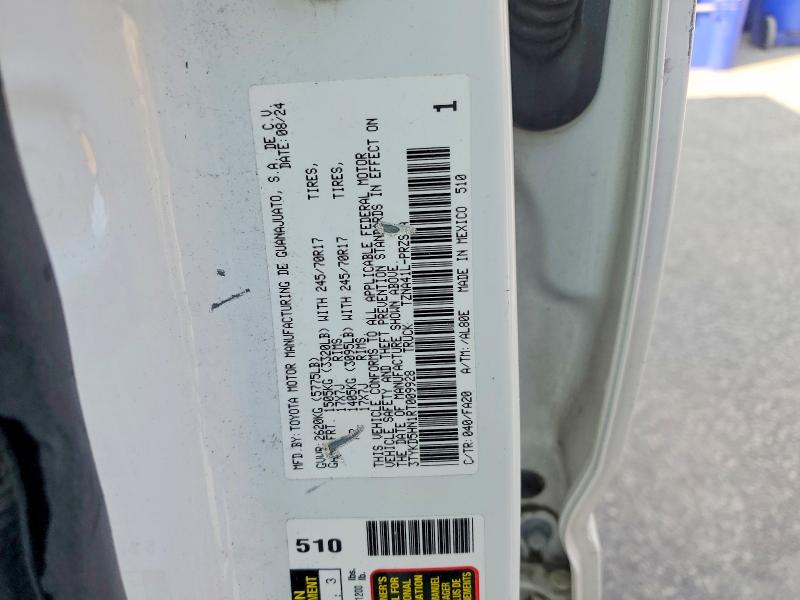 2024 Toyota Tacoma მანქანა იყიდება აუქციონზე, vin: 3TYKD5HN1RT009928, აუქციონის ნომერი: 56455576