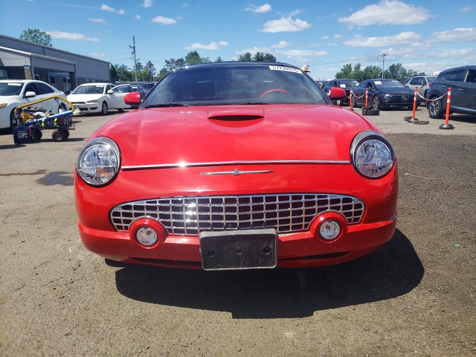 2002 Ford Thunderbird მანქანა იყიდება აუქციონზე, vin: 1FAHP60A62Y122480, აუქციონის ნომერი: 57238976