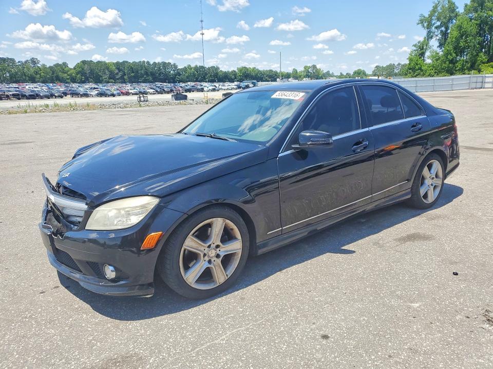 2010 Mercedes-benz C მანქანა იყიდება აუქციონზე, vin: WDDGF8BB7AR126885, აუქციონის ნომერი: 55643316