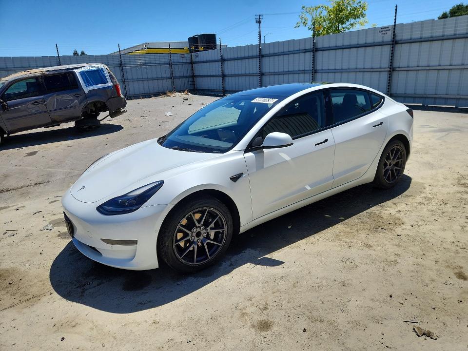 Продаж на аукціоні авто 2022 Tesla Model 3, vin: 5YJ3E1EA0NF371867, номер лоту: 58907636