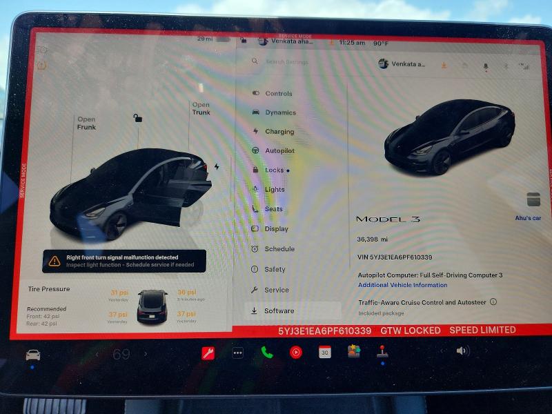 58975656 :رقم المزاد ، 5YJ3E1EA6PF610339 vin ، 2023 Tesla Model 3 مزاد بيع