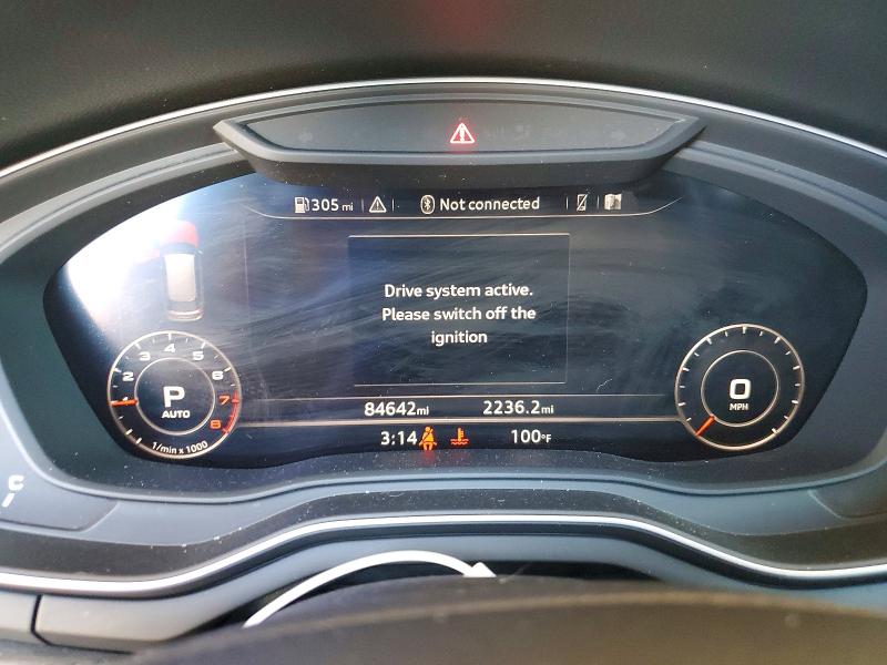 Aukcja sprzedaży 2018 Audi A4 Allroad, vin: WA18NAF45JA085248, numer aukcji: 58831286