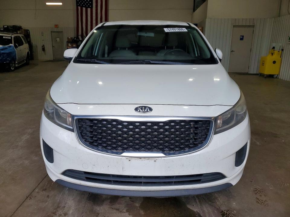 2016 Kia Sedona მანქანა იყიდება აუქციონზე, vin: KNDMB5C18G6111352, აუქციონის ნომერი: 57491866