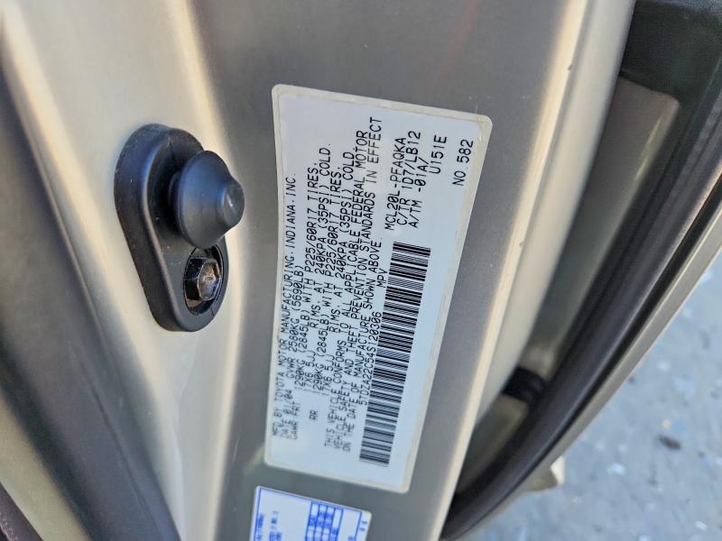 2004 Toyota Sienna მანქანა იყიდება აუქციონზე, vin: 5TDZA22C54S120306, აუქციონის ნომერი: 55852986