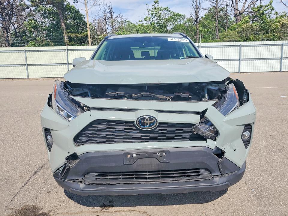 57542266 :رقم المزاد ، JTMA1RFV2MD074771 vin ، 2021 Toyota Rav4 مزاد بيع