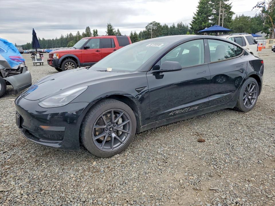2023 Tesla Model 3 მანქანა იყიდება აუქციონზე, vin: 5YJ3E1EA5PF509356, აუქციონის ნომერი: 56159596