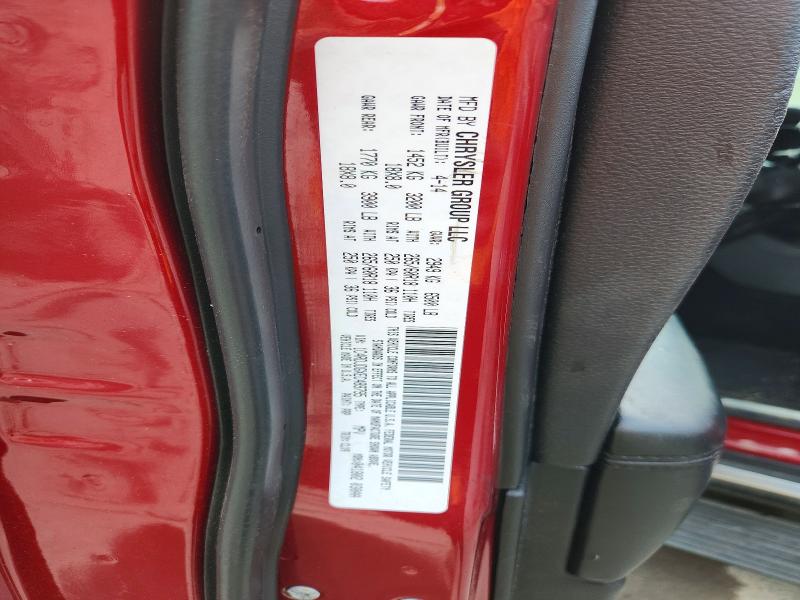 2014 Dodge Durango მანქანა იყიდება აუქციონზე, vin: 1C4RDJDGXEC489795, აუქციონის ნომერი: 57871126