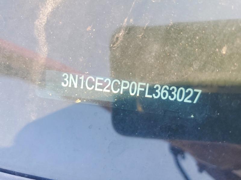 2015 Nissan Versa Note მანქანა იყიდება აუქციონზე, vin: 3N1CE2CP0FL363027, აუქციონის ნომერი: 56795246