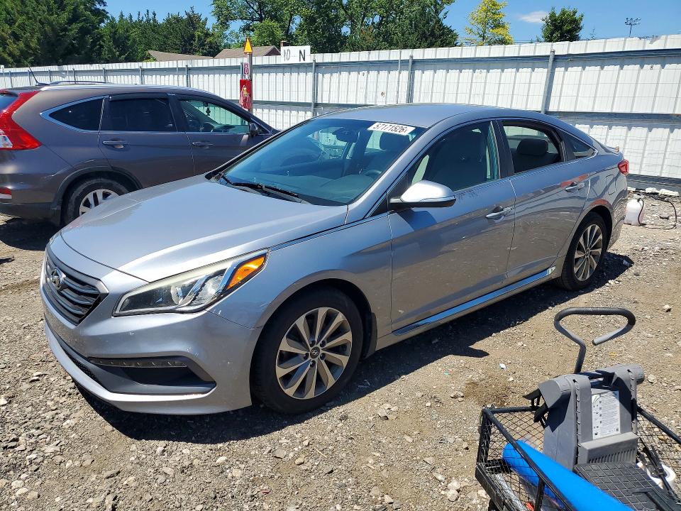 Продажа на аукционе авто 2016 Hyundai Sonata, vin: 5NPE34AF8GH283803, номер лота: 57171526