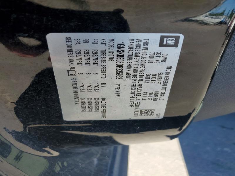 56353516 :رقم المزاد ، 1GNSKBE03DR235962 vin ، 2013 Chevrolet Tahoe مزاد بيع