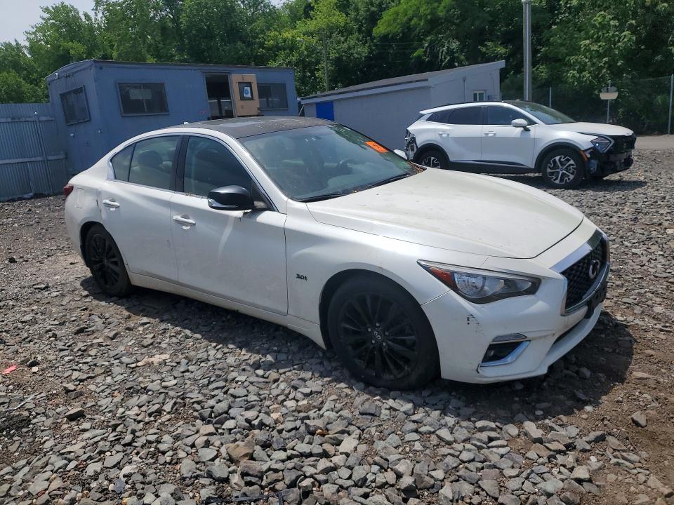 57968826 :رقم المزاد ، JN1EV7AR8JM438520 vin ، 2018 Infiniti Q50 مزاد بيع