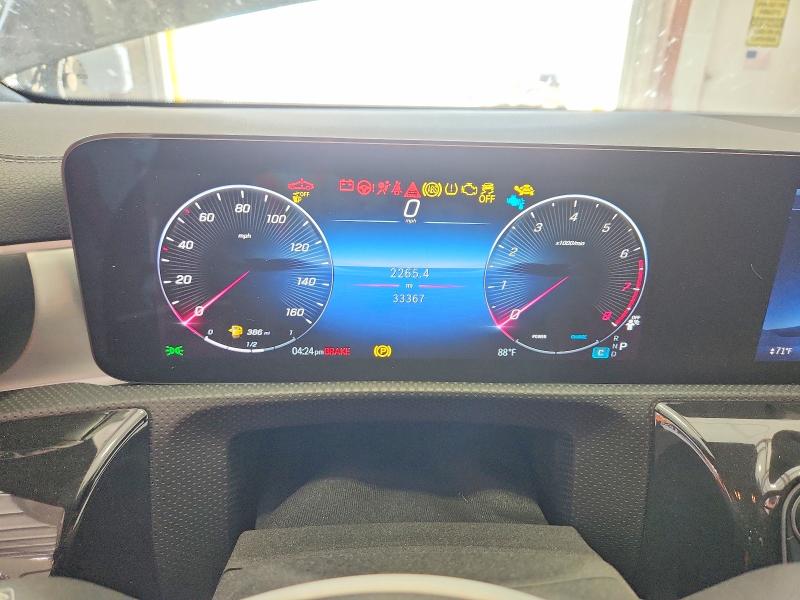 2025 Mercedes-benz Cla მანქანა იყიდება აუქციონზე, vin: W1K5J4HB4SN513084, აუქციონის ნომერი: 57298276