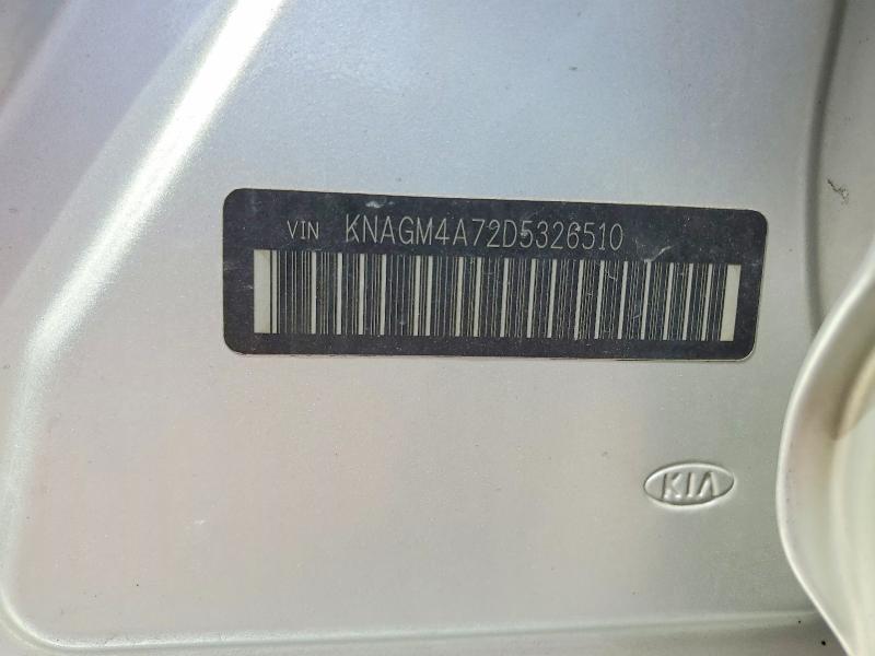 Aukcja sprzedaży 2013 Kia Optima, vin: KNAGM4A72D5326510, numer aukcji: 59152556