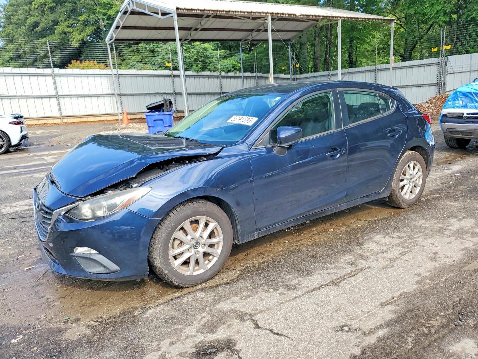 55191206 :رقم المزاد ، JM1BM1K78G1340496 vin ، 2016 Mazda 3 مزاد بيع