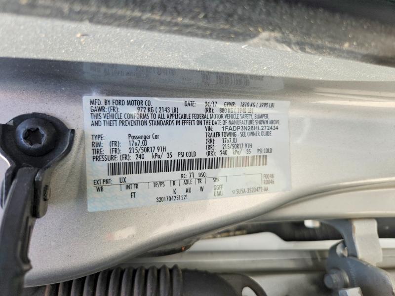 56648426 :رقم المزاد ، 1FADP3N28HL272434 vin ، 2017 Ford Focus Titanium 4d Ha مزاد بيع
