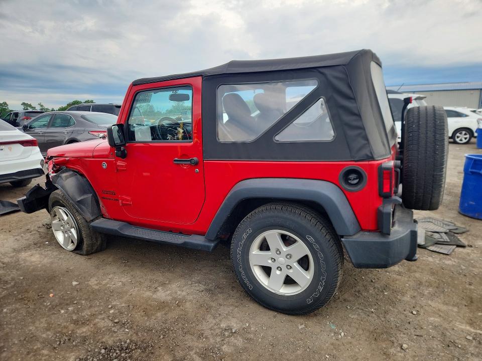 2014 Jeep Wrangler მანქანა იყიდება აუქციონზე, vin: 1C4AJWAG3EL297903, აუქციონის ნომერი: 58021516