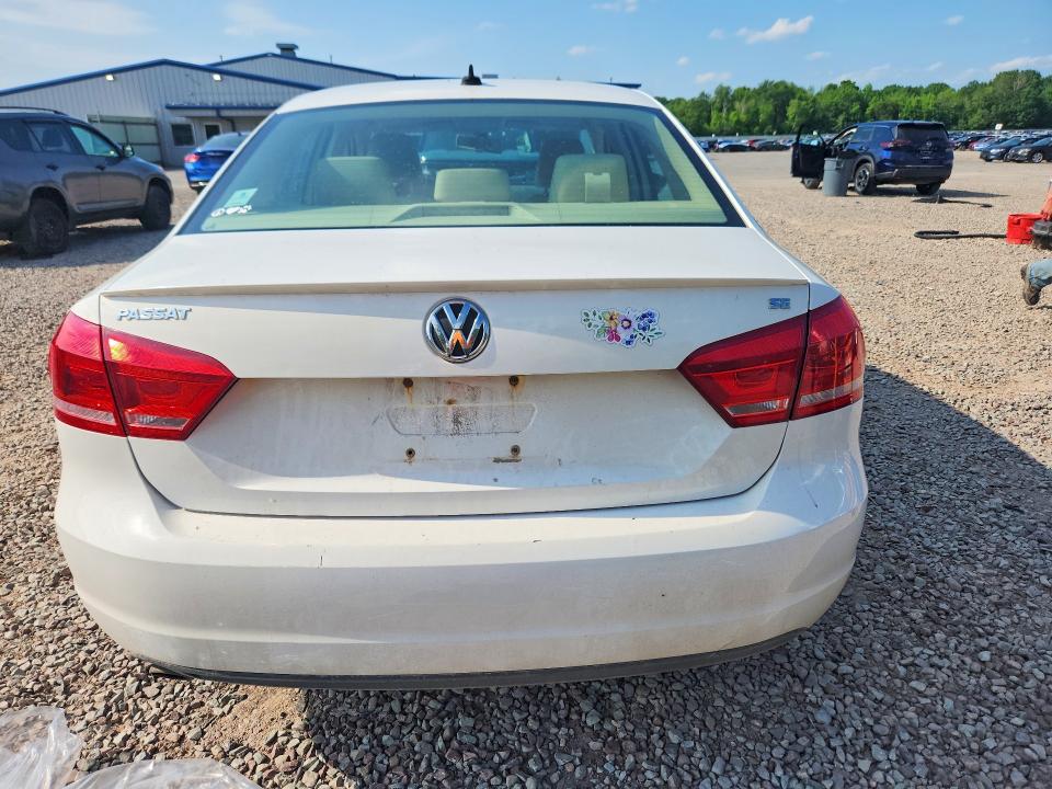 56598946 :رقم المزاد ، 1VWBP7A30CC106485 vin ، 2012 Volkswagen Passat مزاد بيع