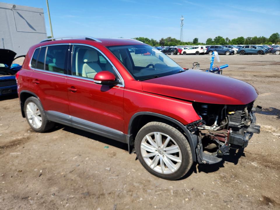 57267816 :رقم المزاد ، WVGBV3AX3EW059809 vin ، 2014 Volkswagen Tiguan مزاد بيع
