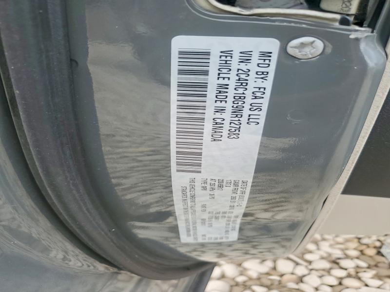 Aukcja sprzedaży 2022 Chrysler Pacifica, vin: 2C4RC1BG9NR127583, numer aukcji: 56455966