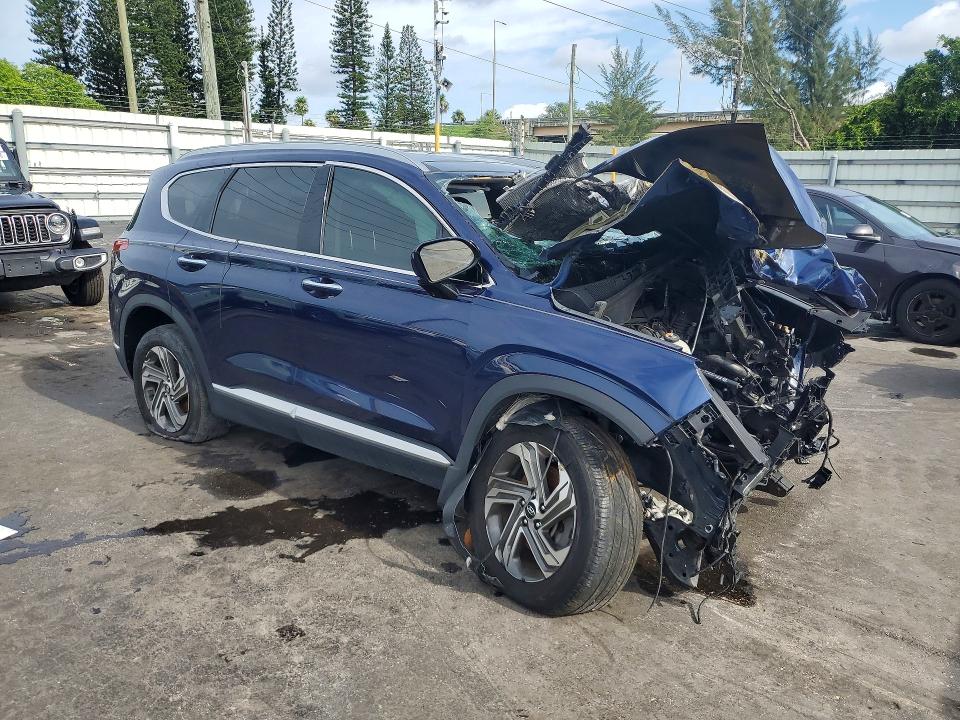 2021 Hyundai Santa Fe მანქანა იყიდება აუქციონზე, vin: 5NMS34AJ8MH336113, აუქციონის ნომერი: 55276086