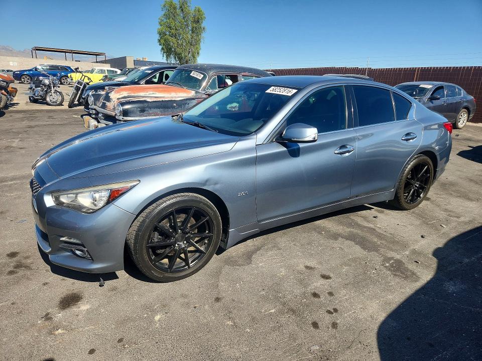 2017 Infiniti Q50 მანქანა იყიდება აუქციონზე, vin: JN1EV7ARXHM840758, აუქციონის ნომერი: 58252816