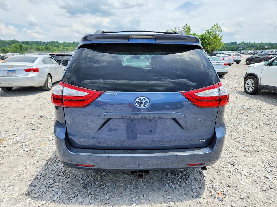 2015 Toyota Sienna მანქანა იყიდება აუქციონზე, vin: 5TDKK3DCXFS613354, აუქციონის ნომერი: 55976956