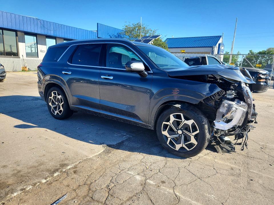 2022 Hyundai Palisade მანქანა იყიდება აუქციონზე, vin: KM8R74HE8NU346965, აუქციონის ნომერი: 58024826