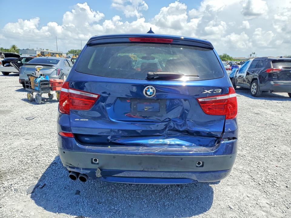 2013 Bmw X3 მანქანა იყიდება აუქციონზე, vin: 5UXWX9C58D0A19680, აუქციონის ნომერი: 57856996