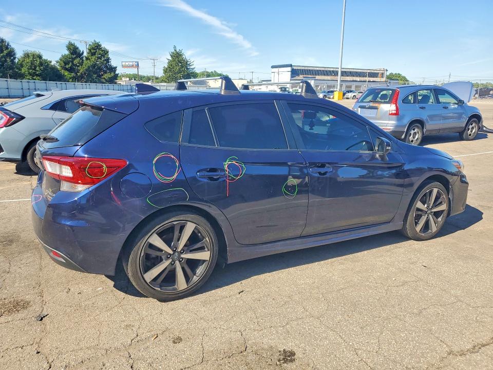 2019 Subaru Impreza მანქანა იყიდება აუქციონზე, vin: 4S3GTAM60K3737145, აუქციონის ნომერი: 58052956
