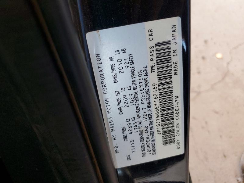 58007666 :رقم المزاد ، JM1GJ1W66E1162469 vin ، 2014 Mazda 6 مزاد بيع
