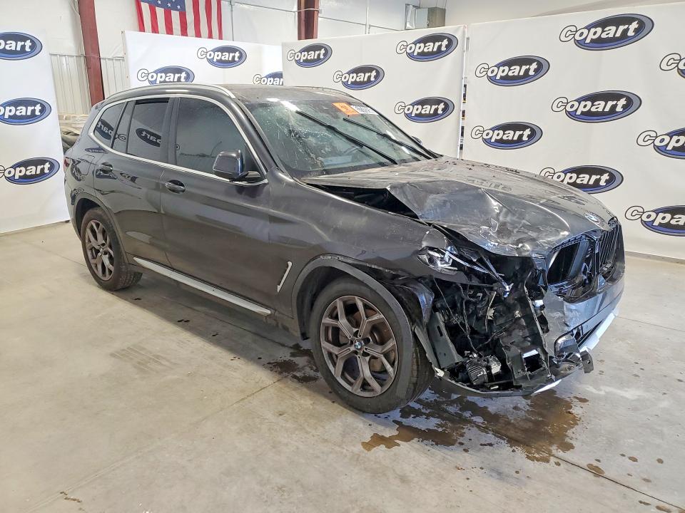 2022 Bmw X3 მანქანა იყიდება აუქციონზე, vin: 5UX43DP04N9N34528, აუქციონის ნომერი: 57576256