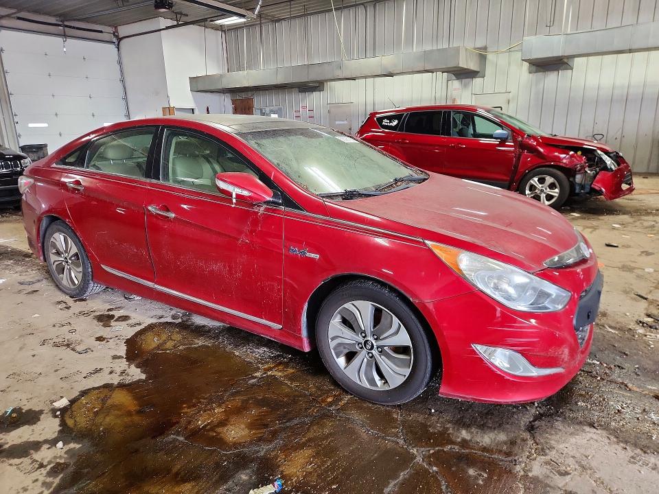 2013 Hyundai Sonata Hybrid მანქანა იყიდება აუქციონზე, vin: KMHEC4A45DA066769, აუქციონის ნომერი: 58290166