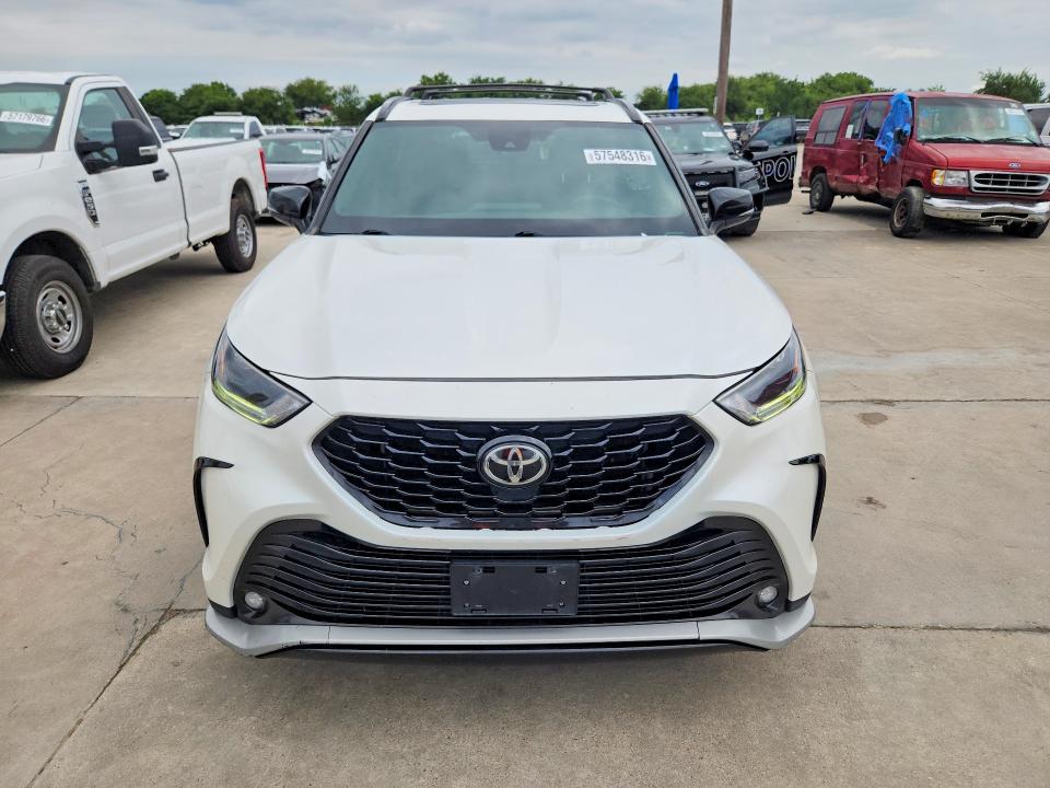 Продажа на аукционе авто 2021 Toyota Highlander, vin: 5TDLZRAH1MS065440, номер лота: 57548316