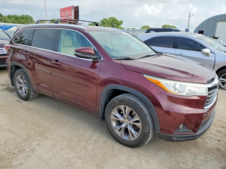 Aukcja sprzedaży 2015 Toyota Highlander, vin: 5TDJKRFH0FS158943, numer aukcji: 53529466