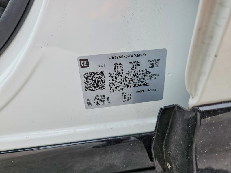 Aukcja sprzedaży 2025 Buick Envista, vin: KL47LBEP7SB097562, numer aukcji: 57687046