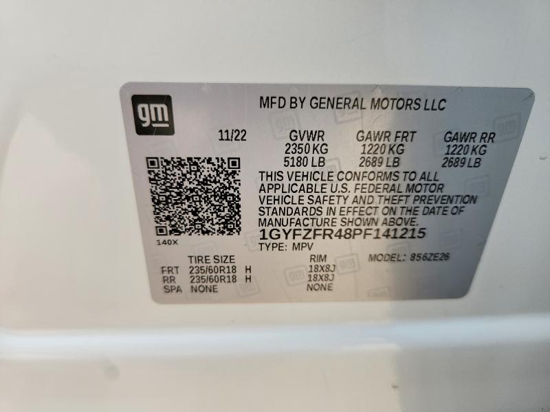 Продаж на аукціоні авто 2023 Cadillac Xt4, vin: 1GYFZFR48PF141215, номер лоту: 57440146