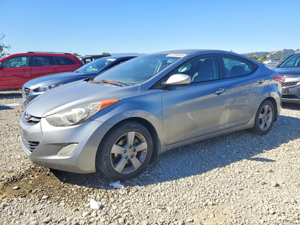 2012 Hyundai Elantra მანქანა იყიდება აუქციონზე, vin: KMHDH4AE1CU363427, აუქციონის ნომერი: 57373016