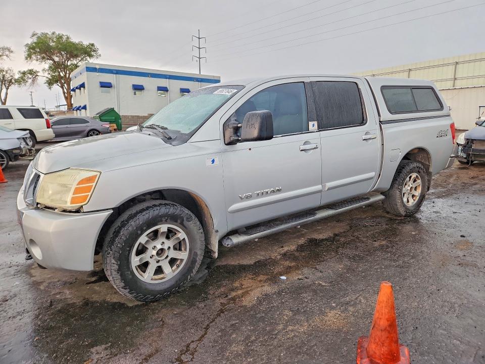 2006 Nissan Titan მანქანა იყიდება აუქციონზე, vin: 1N6BA07B76N513154, აუქციონის ნომერი: 58627646
