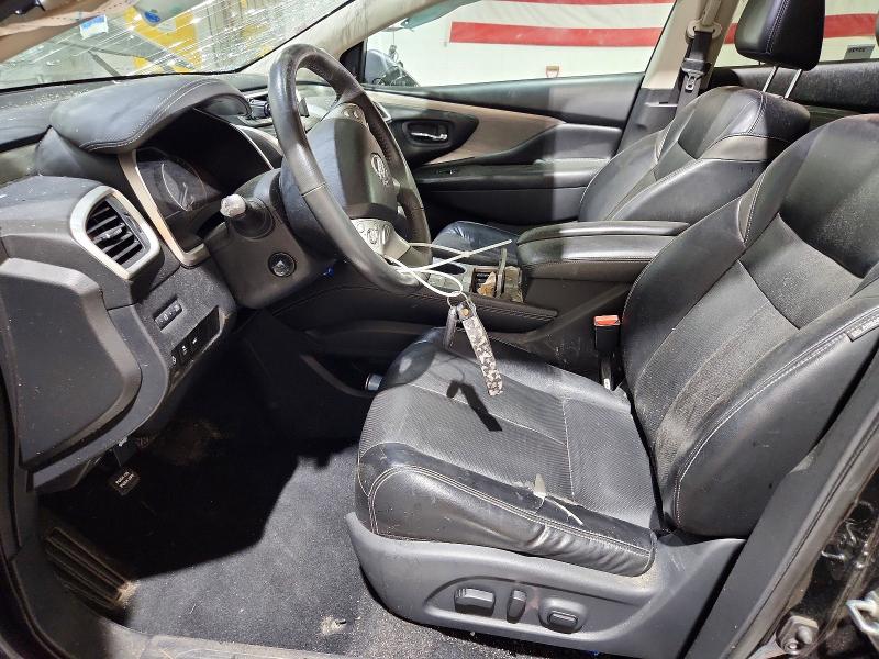 57163456 :رقم المزاد ، 5N1AZ2MH6HN183677 vin ، 2017 Nissan Murano مزاد بيع