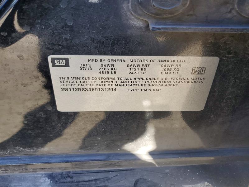 Продажа на аукционе авто 2014 Chevrolet Impala, vin: 2G1125S34E9131294, номер лота: 55640586