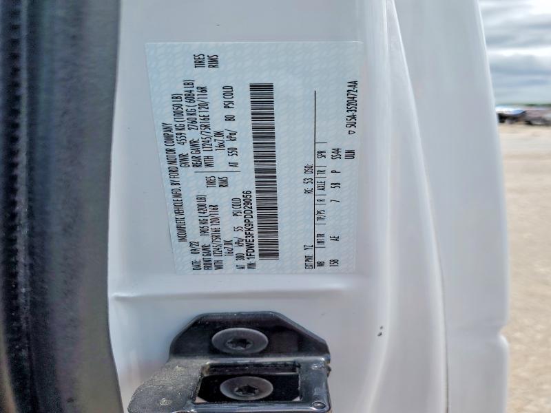 Продажа на аукционе авто 2023 Ford E350, vin: 1FDWE3FK9PDD29056, номер лота: 54187206