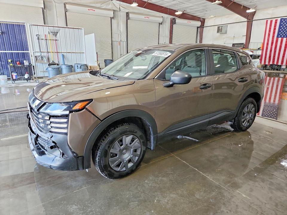 2025 Nissan Kicks მანქანა იყიდება აუქციონზე, vin: 3N8AP6BA0SL318705, აუქციონის ნომერი: 57388516