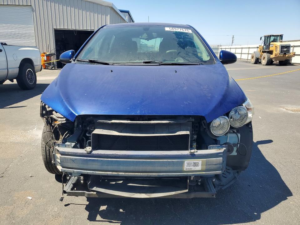 Продаж на аукціоні авто 2014 Chevrolet Sonic, vin: 1G1JA6SG3E4209868, номер лоту: 58977676