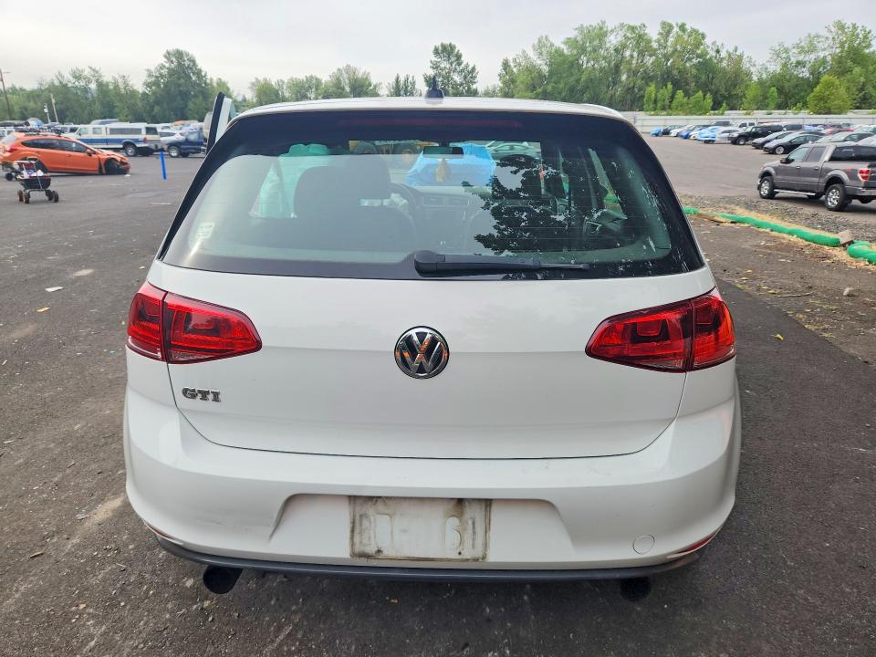 58972146 :رقم المزاد ، 3VW4T7AU6GM068746 vin ، 2016 Volkswagen Gti مزاد بيع