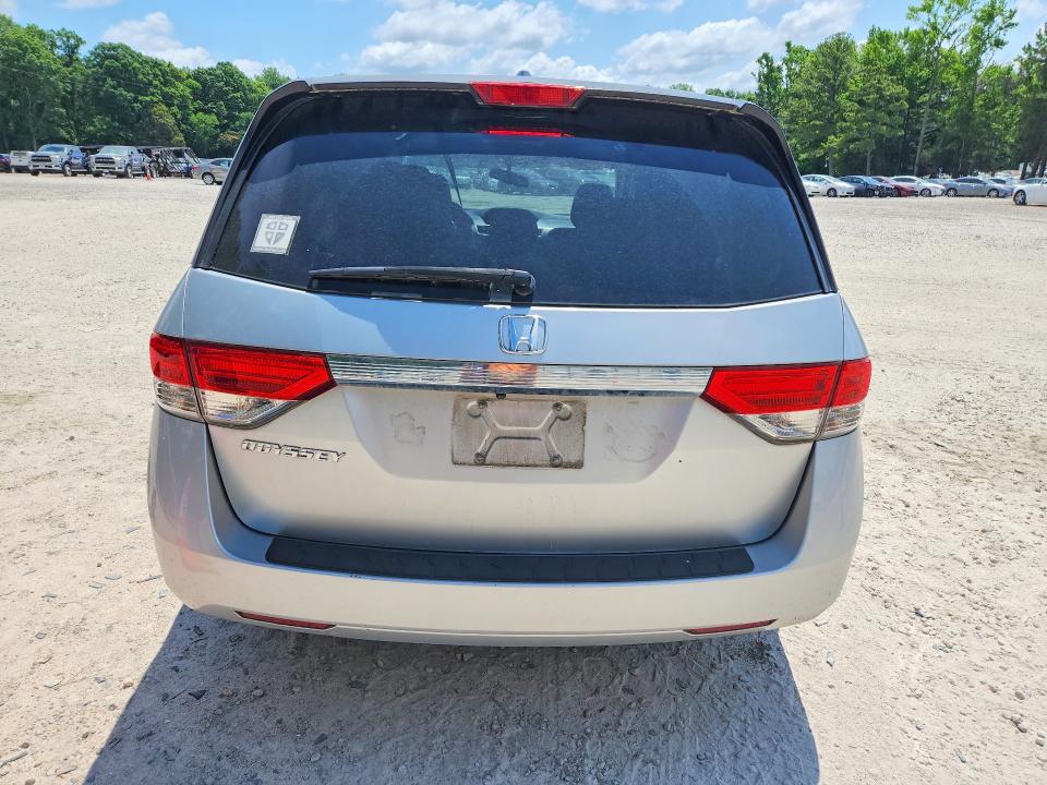 55095366 :رقم المزاد ، 5FNRL5H6XEB129411 vin ، 2014 Honda Odyssey مزاد بيع